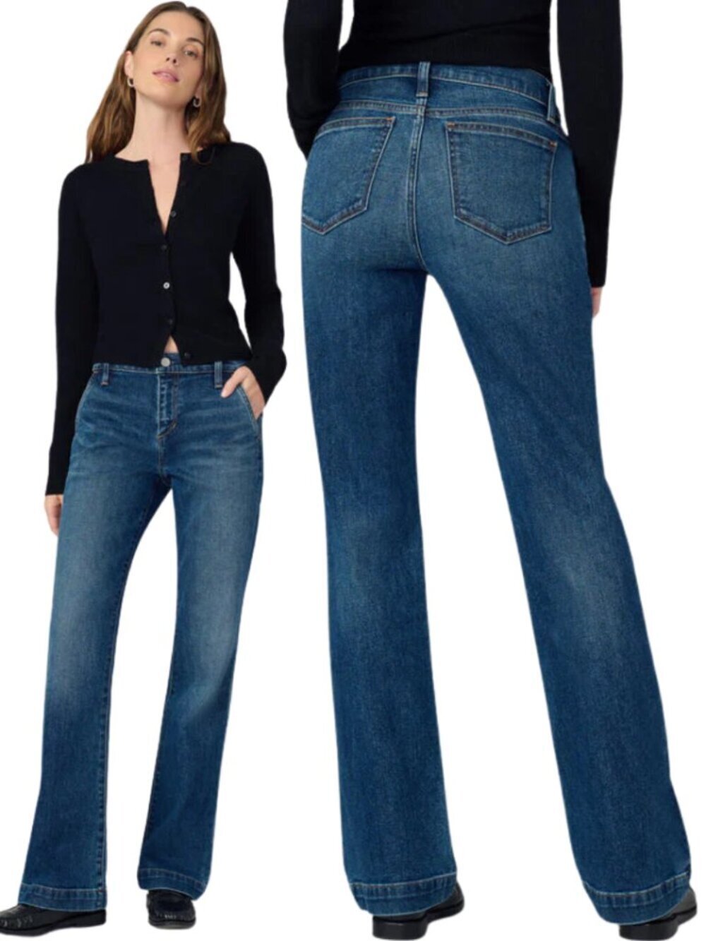 Joe's Jeans The Provocateur Trouser Bootcut Denim Jeans Women's 25 Ovation NWT